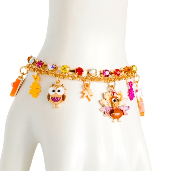New Betsey Johnson Fall Bracelet - Picture 3 of 12